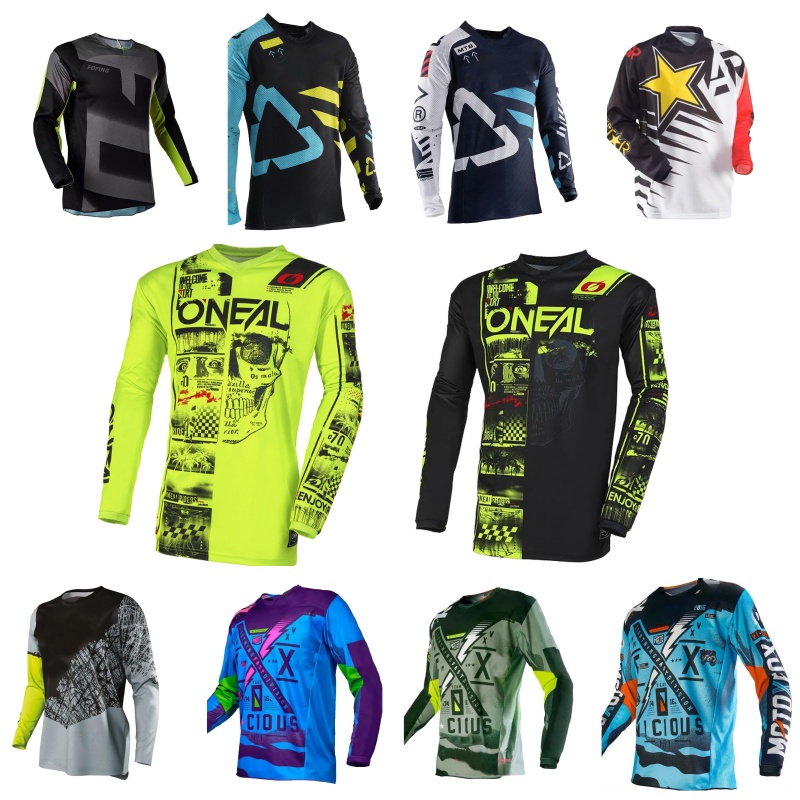 Motorcycle Gear For Woman - Maglia da Motocross Traspirante ad Asciugatura