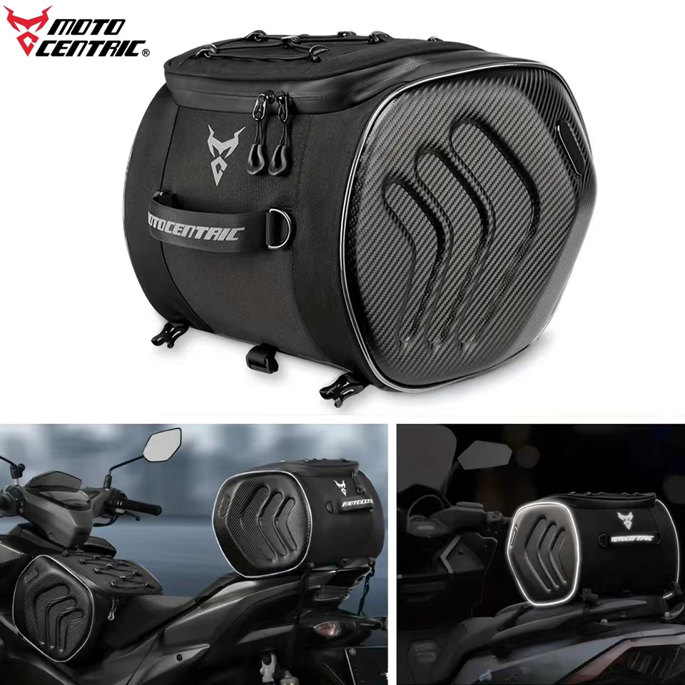Motorcycle Gear Backpack - Borsa per sedile posteriore per moto