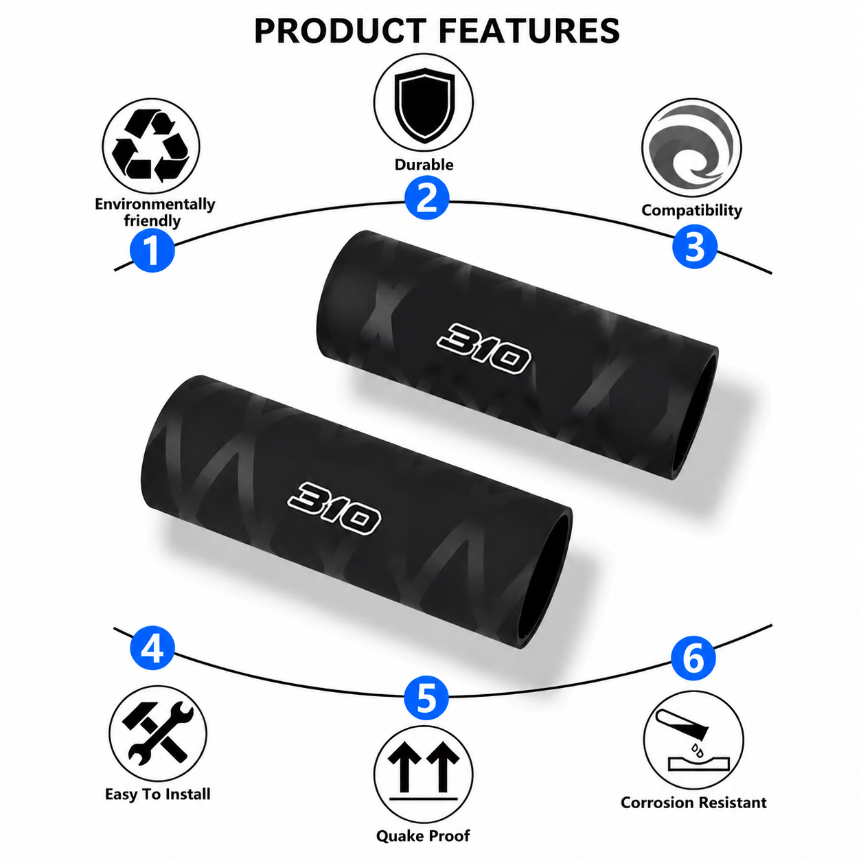 Coperture termorestringenti pe - Handlebar Grip Heated recensione e prezzo